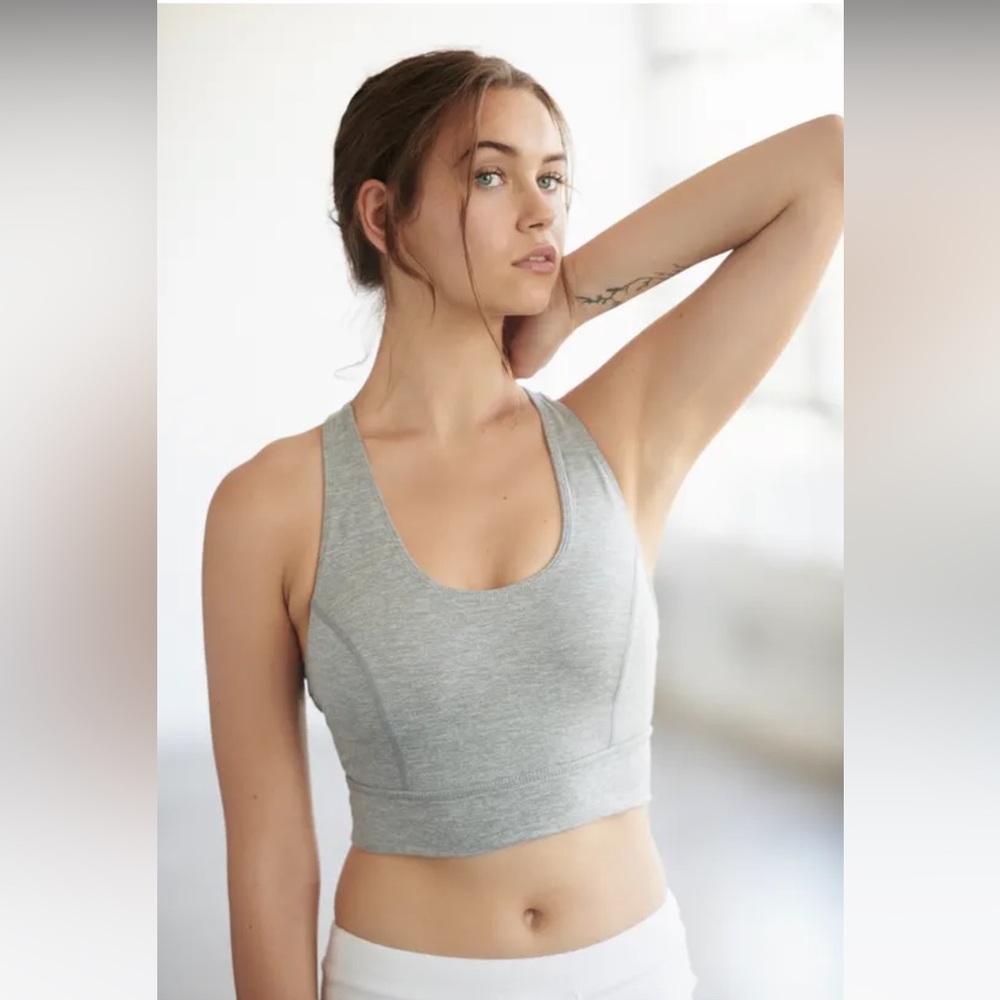 FREE PEOPLE- synergy grey bra
